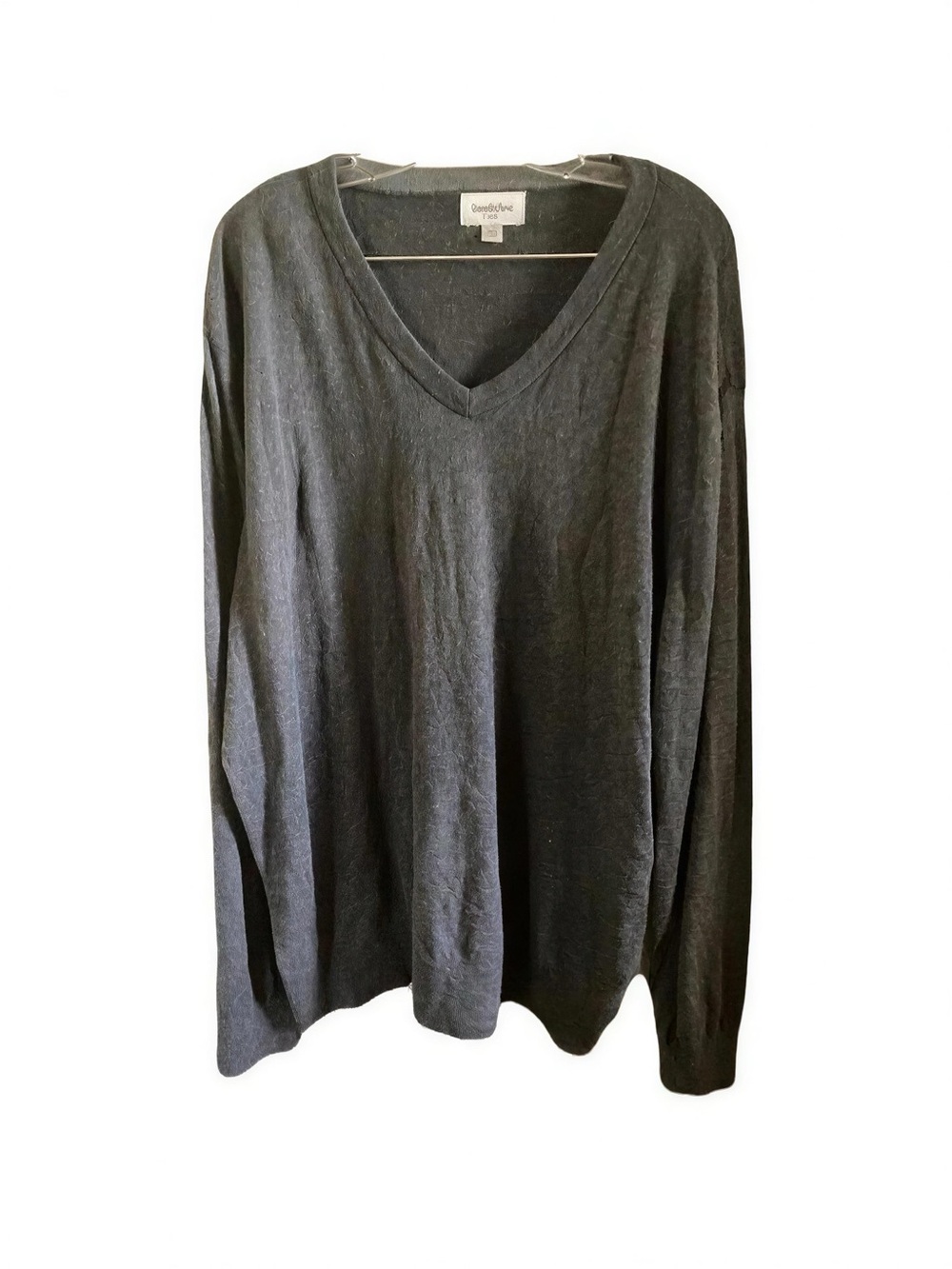 Jos. A. Bank Men's Black V-Neck Sweater